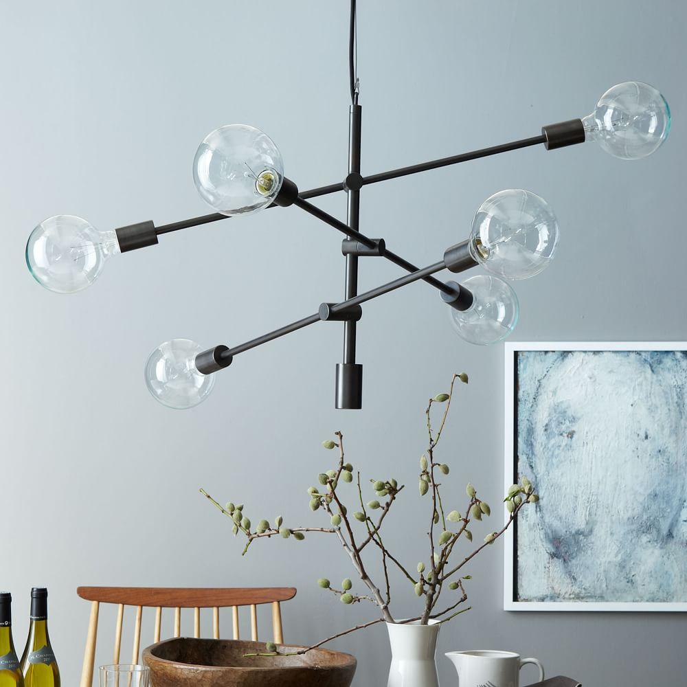 Mobile Chandelier Grand | west elm | Led chandelier Mobile Chandelier Grand | west elm | Led chandelier